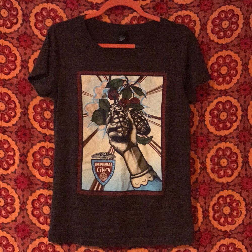 Obey “Imperial Glory” Women’s fitted tee